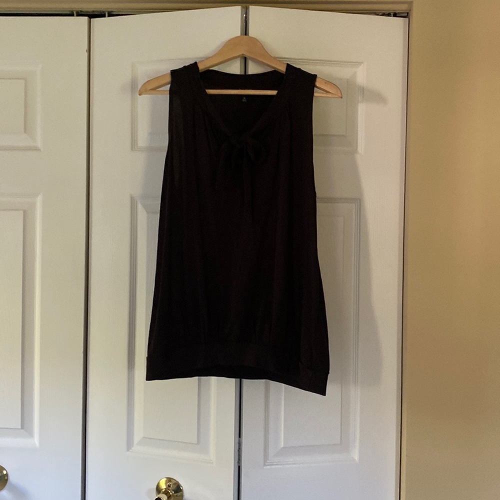 Talbots tank with bow detail